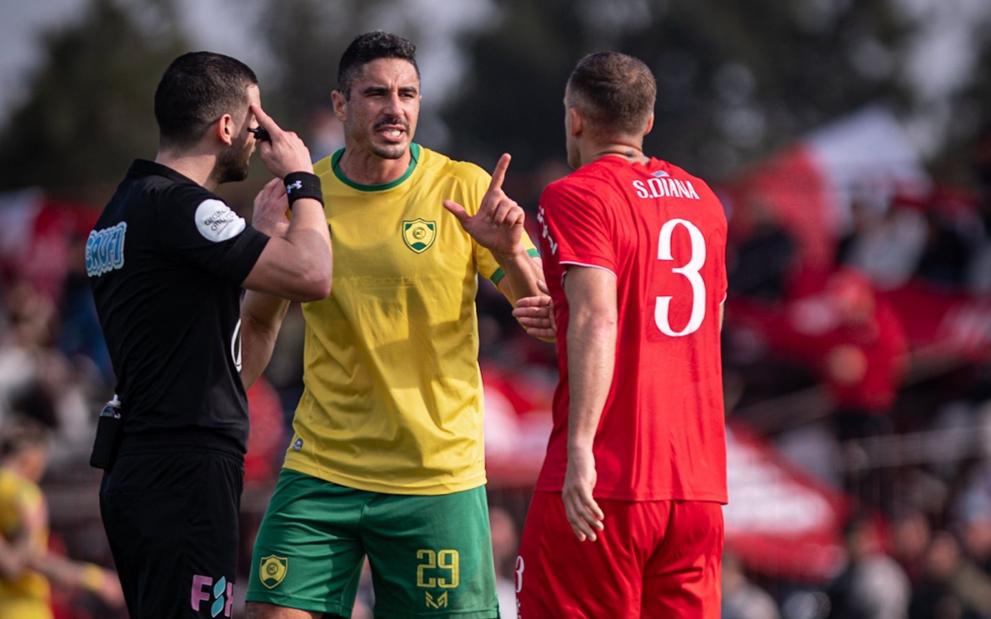 Incidentes violentos en el fútbol uruguayo. Foto: El Observador