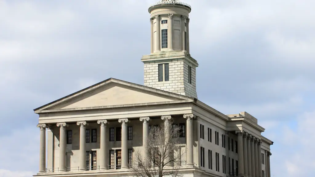El Capitolio del estado de Tennessee en Nashville, sede del gobierno estatal (archivo). Foto: Kaldari / Wikimedia Commons (dominio público)