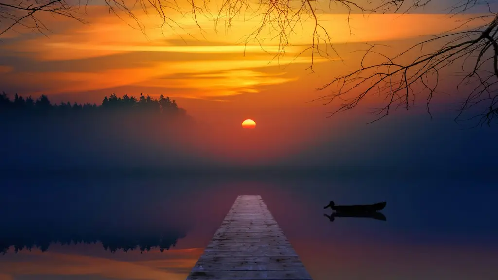Cielo despejado al atardecer. Foto: Unsplash