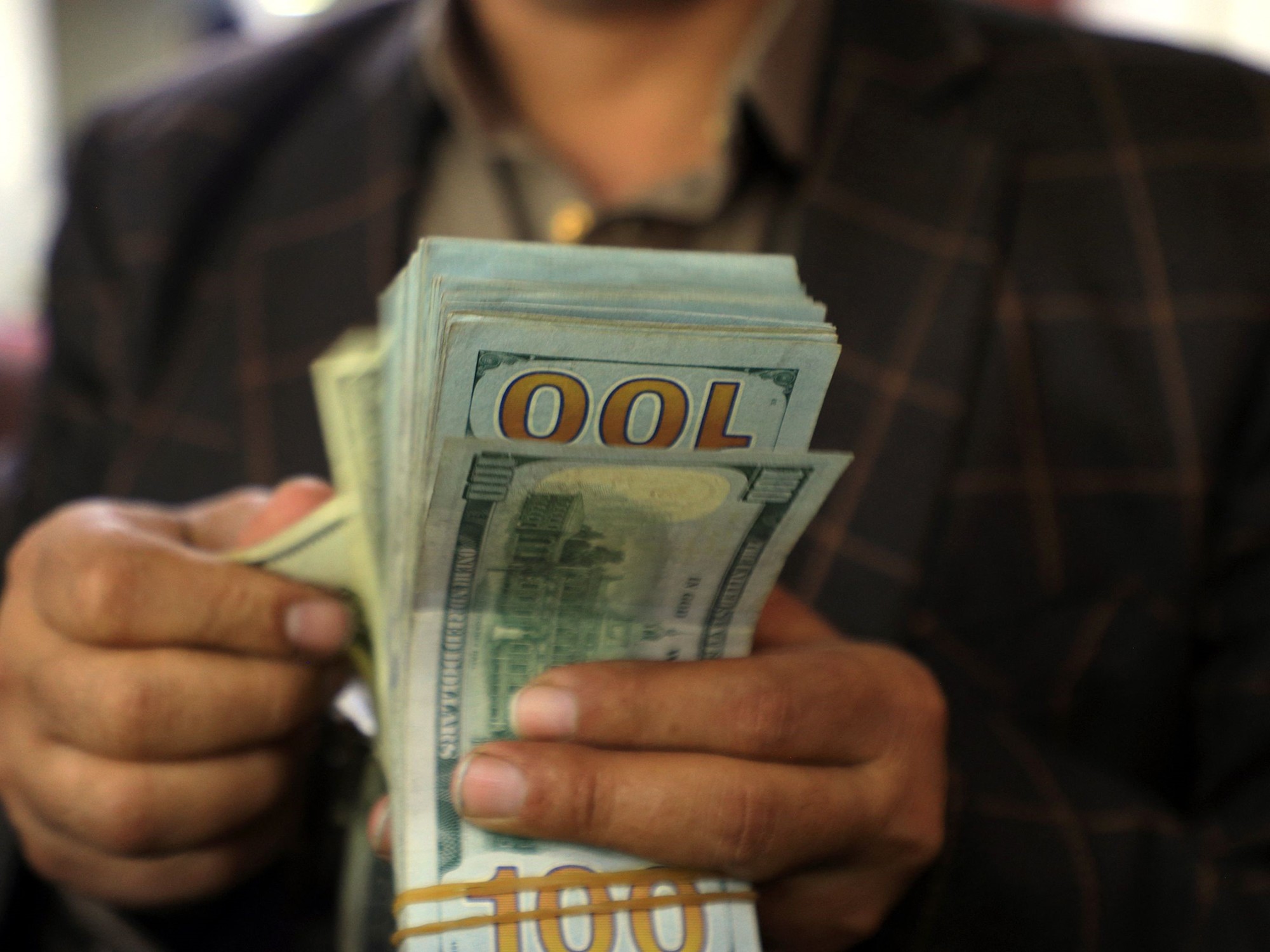 Cotización del dólar en un mercado financiero. Foto: Clarín