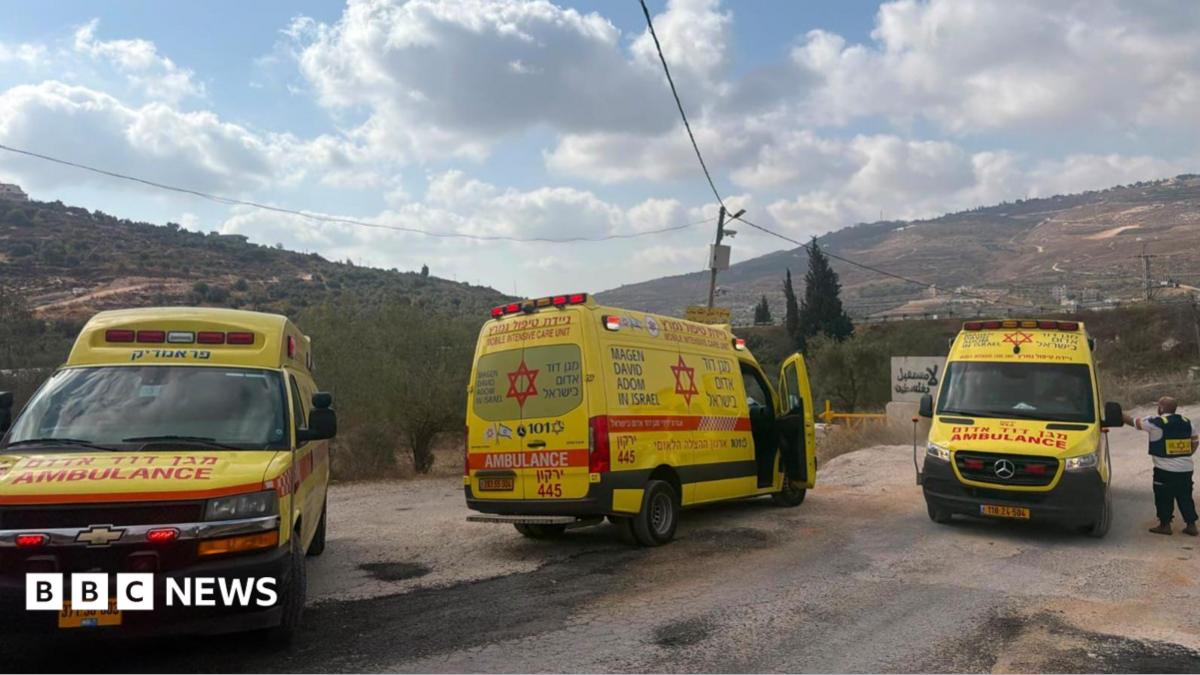 Pueblo palestino en Cisjordania. Foto: BBC