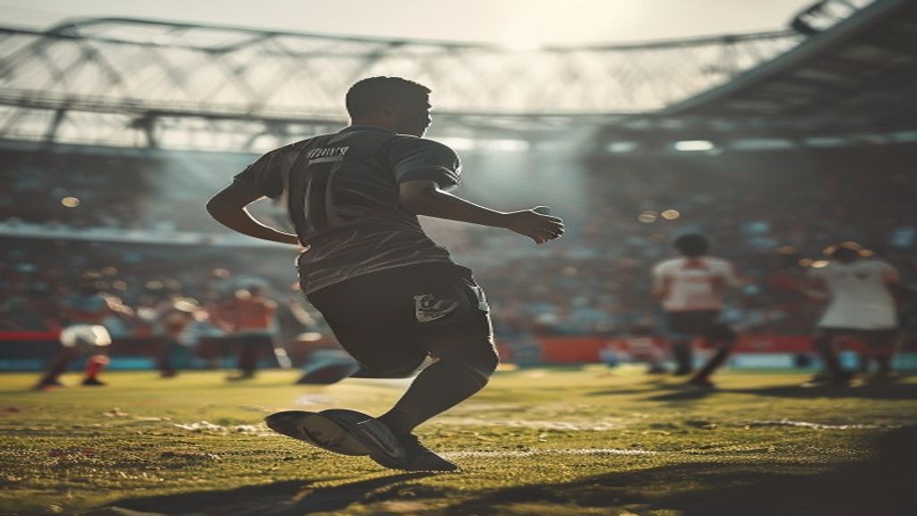 Cuti Romero en acción durante un partido de la Copa del Mundo