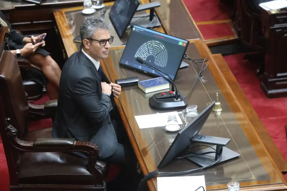 Una banca durante una sesión de Diputados, en una imagen de archivo. Foto: La Nación