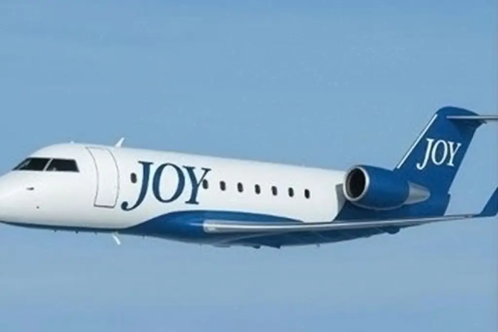 Un avión de JOY Airlines en vuelo. Foto: La Nación