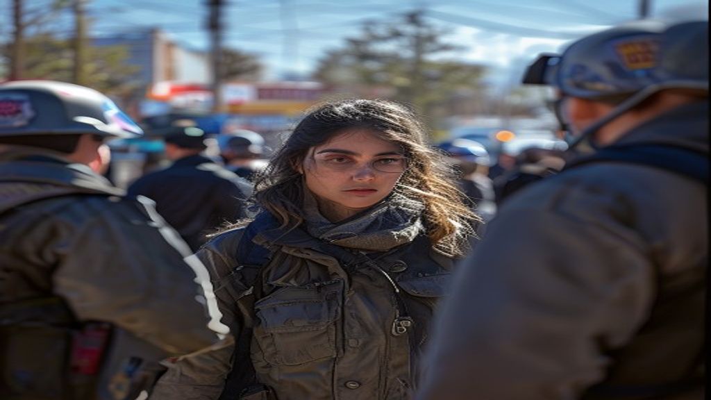 Manifestante herida en el exterior de un centro de detención de ICE en Colorado