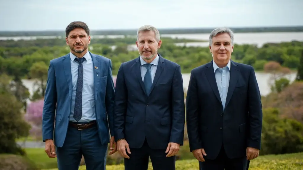 Los gobernadores de la Región Centro, en Paraná. Foto: Ámbito