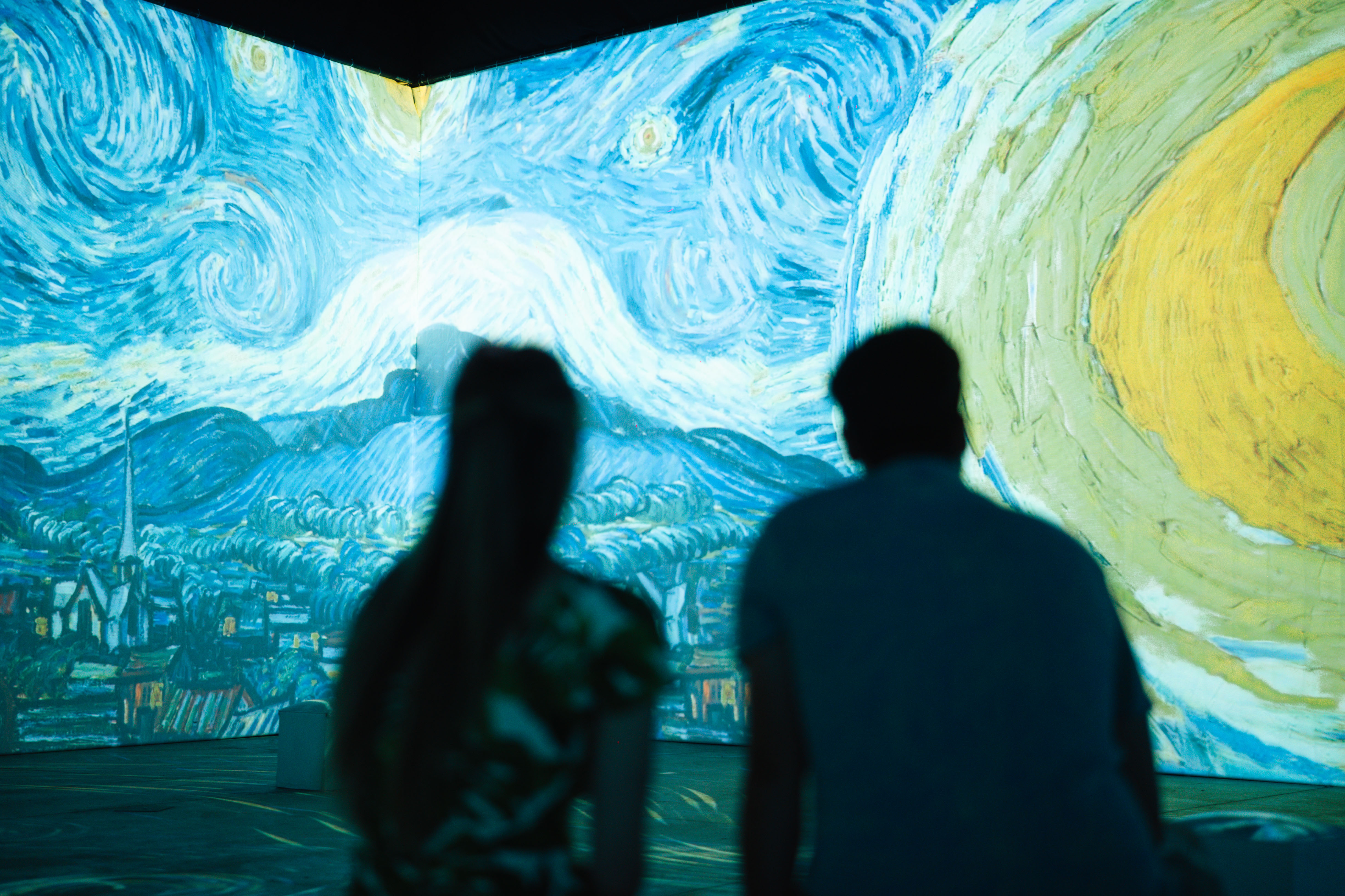 Inauguración de 'Van Gogh: El sueño inmersivo' en la Rural del Prado. Foto: El País
