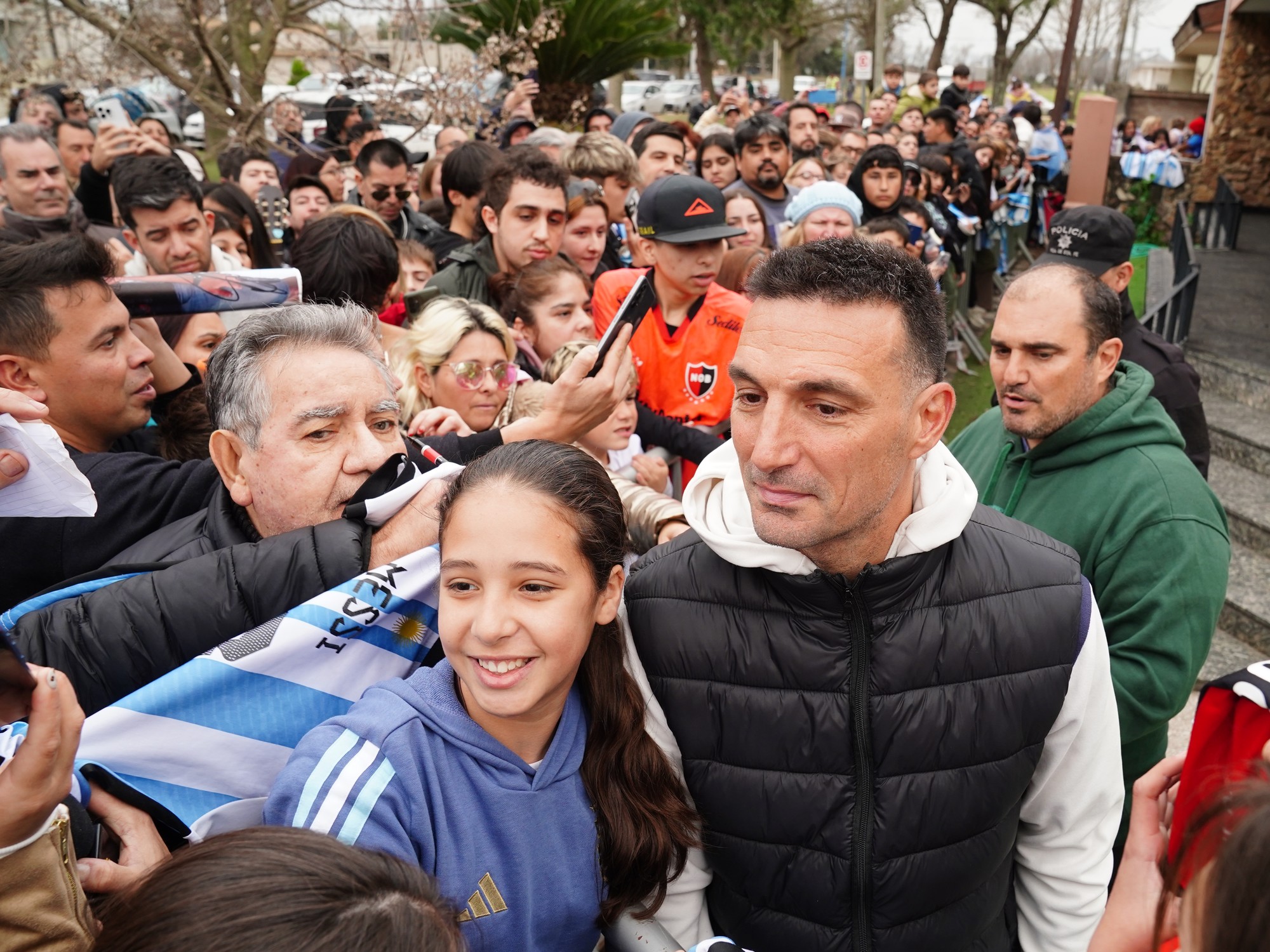 La selección argentina celebrando un título. Foto: Clarín