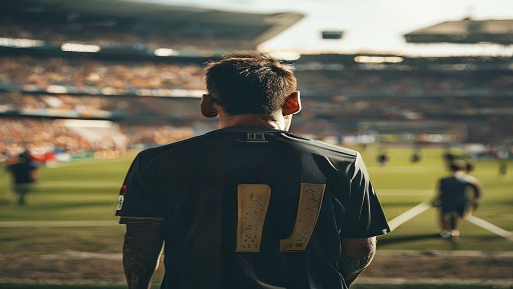 Lionel Messi y Lamine Yamal en un partido de fútbol