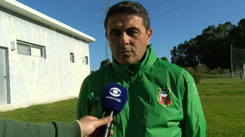 El gerente de Deportivo Maldonado habla con la prensa. Foto: Subrayado