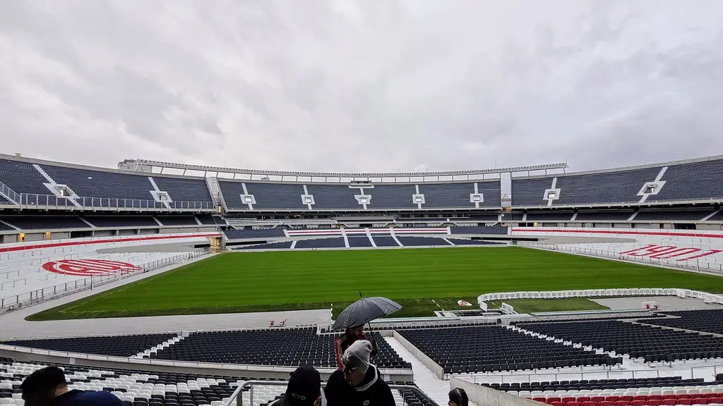 Vista interior del Estadio Monumental de Buenos Aires, escenario de la despedida de Lionel Messi de la selección argentina. Foto: Dibumartinez23 / Wikimedia Commons (CC0) (archivo, imagen ilustrativa)