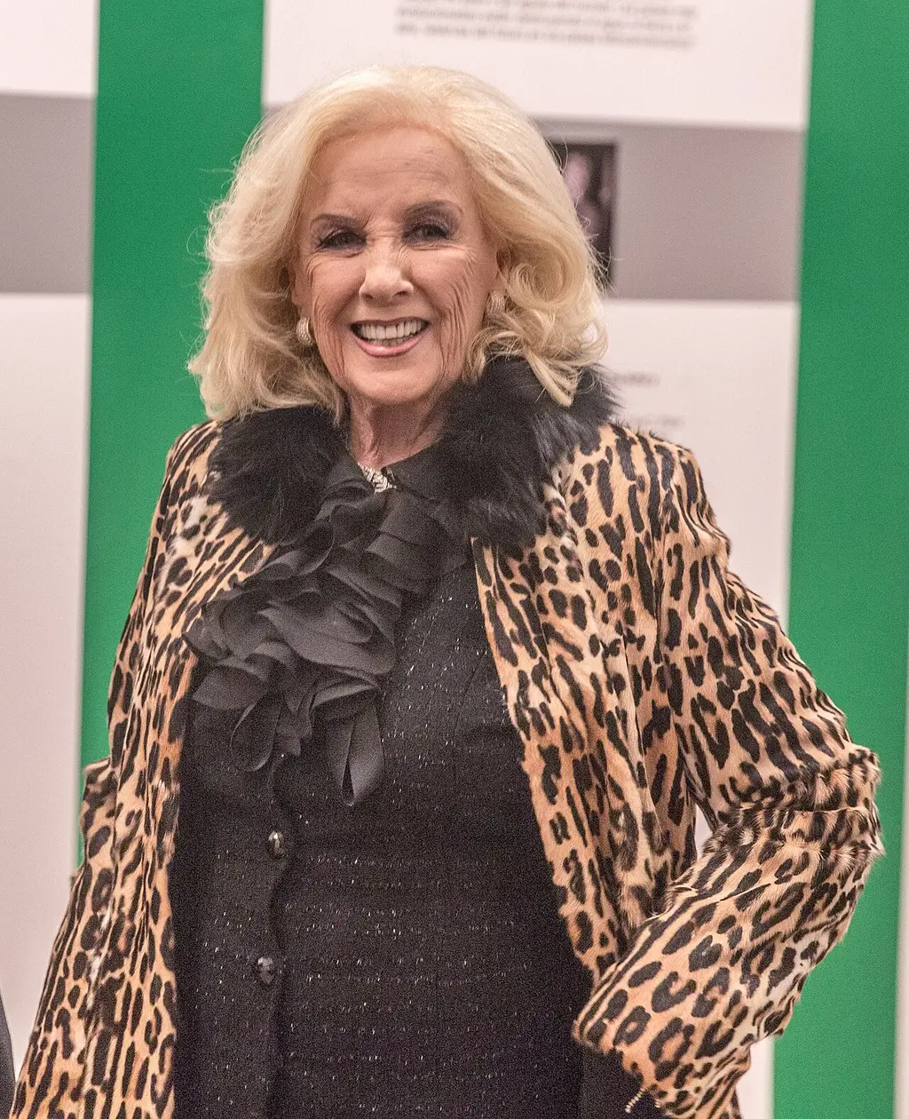 Mirtha Legrand en el Museo Nacional de Bellas Artes. Foto: Wikimedia Commons