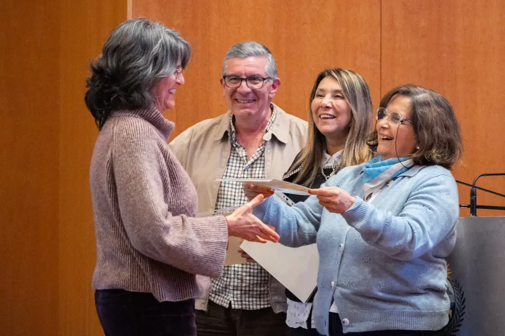 Ceremonia del Ministerio de Salud Pública de premiación a buenas prácticas de enfermería. Foto: Presidencia