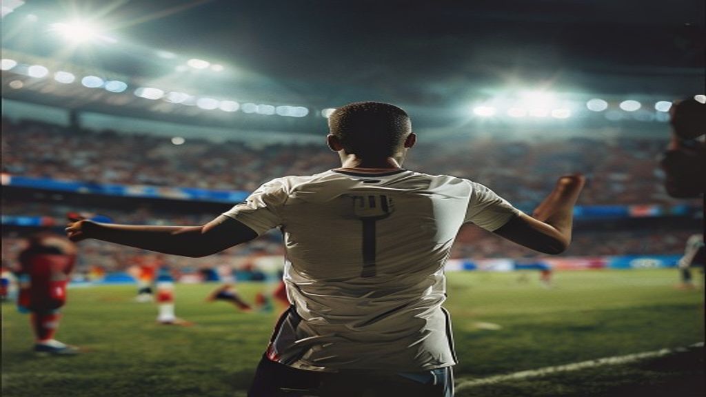 Kylian Mbappé celebrando un gol en el Mundial 2026