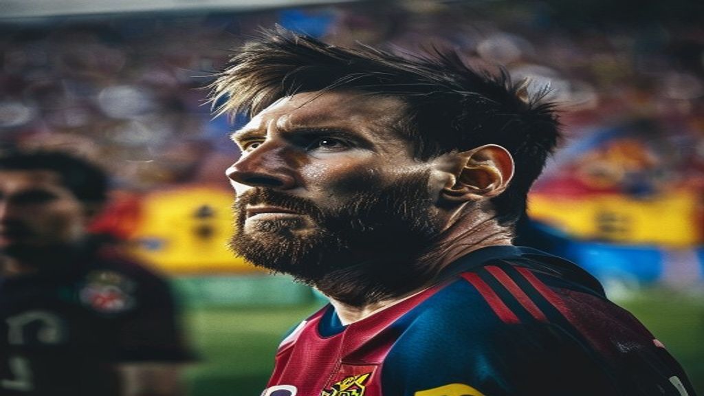 Lionel Messi durante un partido del Mundial 2026