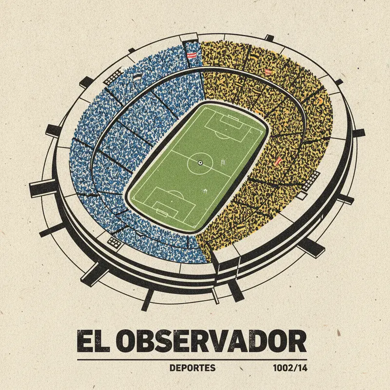 Ilustración editorial: Nacional sacudió la Tabla Anual y el Clausura con un triunfo histórico en el Campeón del Siglo. Nación UY