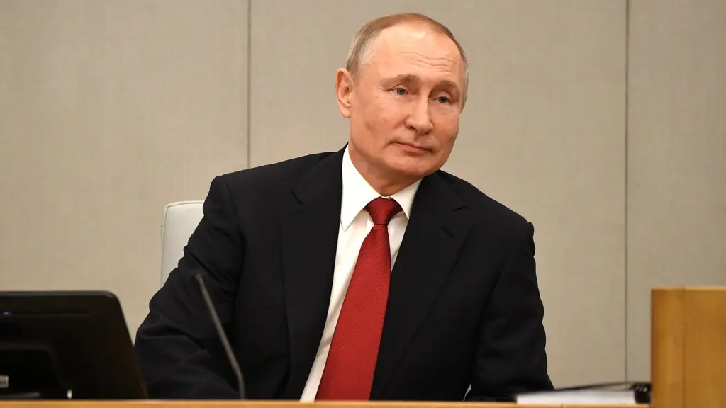 Vladimir Putin en el estrado de la Duma Estatal durante una sesión plenaria en Moscú (archivo). Foto: Oficina de Prensa e Información de la Presidencia de Rusia / Wikimedia Commons (CC BY 4.0)