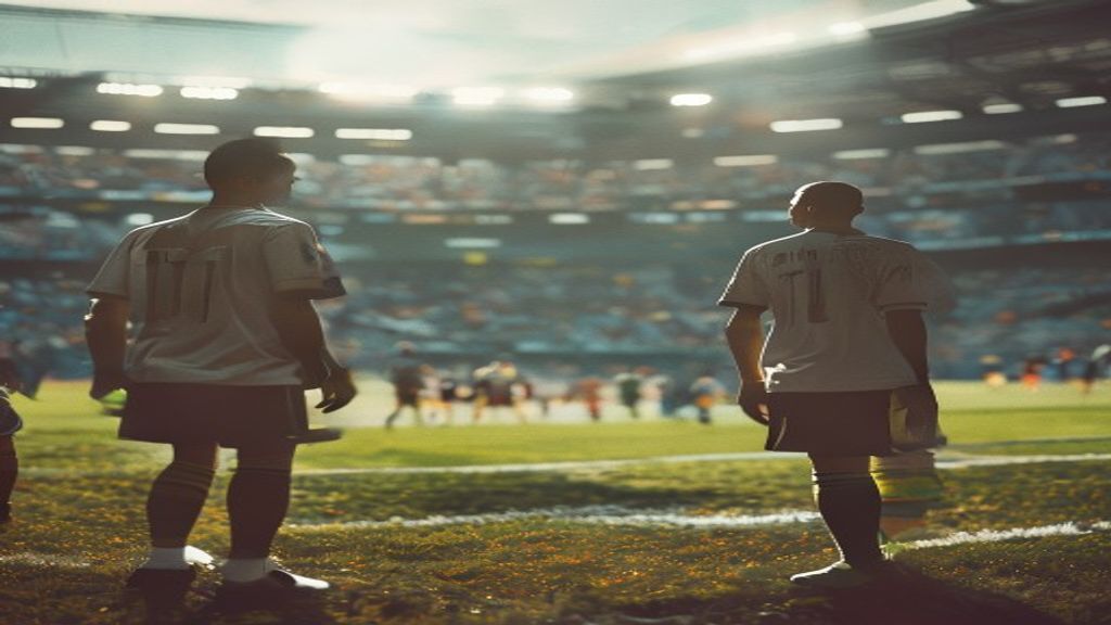 La Selección Argentina en el campo de juego
