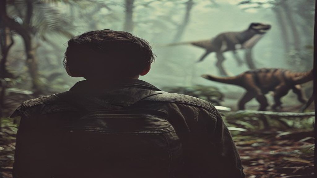 Sam Neill como el Dr. Alan Grant en Jurassic Park
