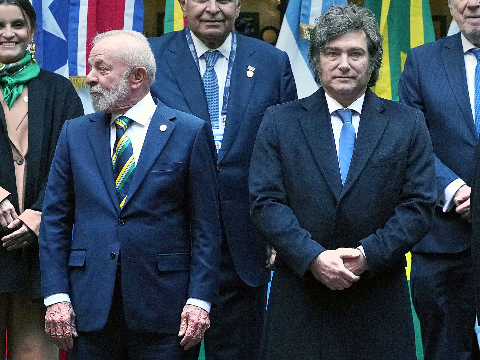 Tensión entre Argentina y Brasil: Milei tildado de 'payaso' por ministro brasileño. Foto: Clarín