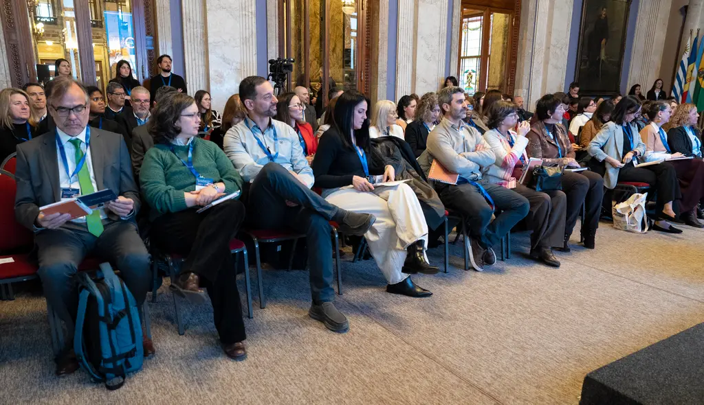 Asistentes al Primer Encuentro Iberoamericano sobre Trabajo Doméstico en Montevideo. Foto: Presidencia