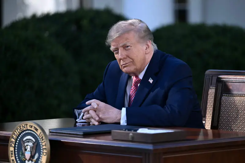 Donald Trump, en la Casa Blanca, en una imagen de archivo. Foto: AFP