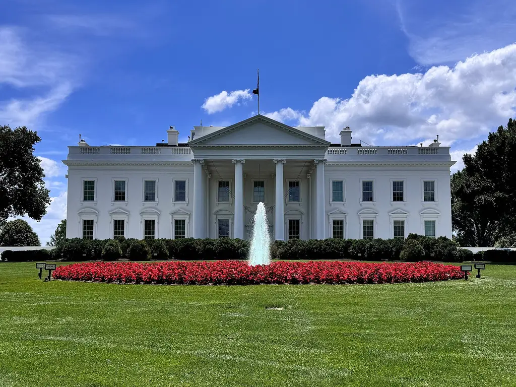 Fachada norte de la Casa Blanca, en Washington, donde se realizó la reunión con los líderes de la industria tecnológica (archivo). Foto: DJTechYT / Wikimedia Commons (CC BY-SA 4.0)