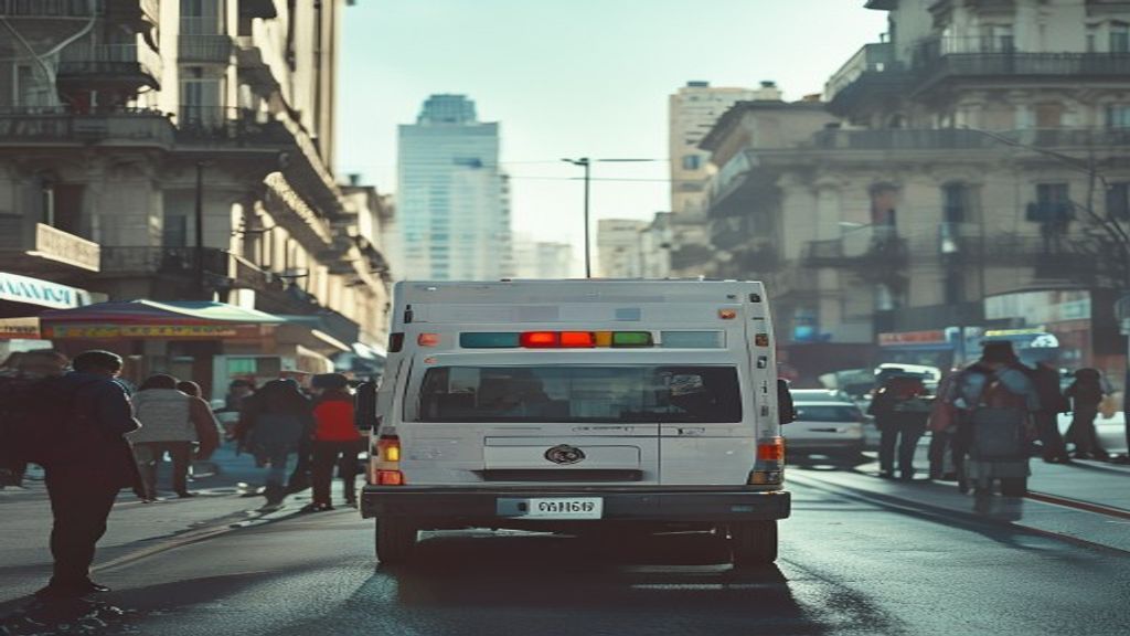 Ambulancia del SAME en Buenos Aires