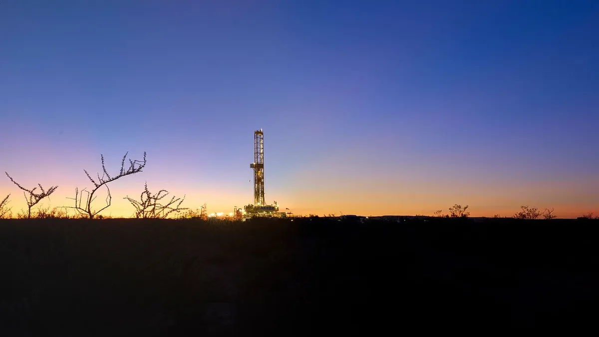 Vista Energy's oil drilling rigs in Vaca Muerta, Argentina. Foto: La Nación